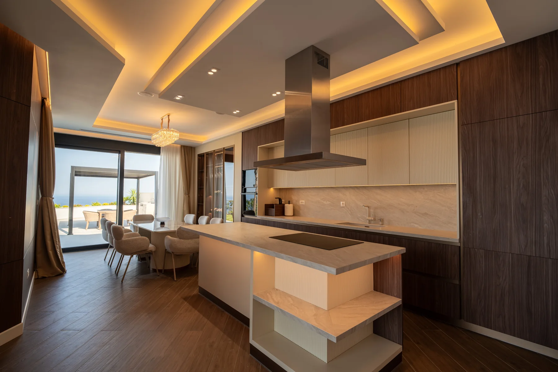 Fully equipped designer kitchen